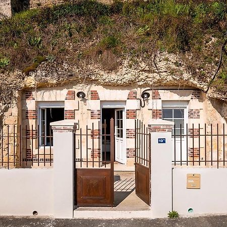 La cavée du coteau, petit cocon troglodytique avec spa d avril à septembre Vouvray Exterior foto